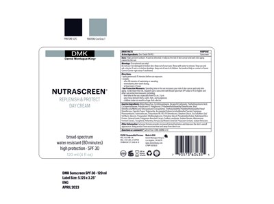 Dmk Nutrascreen (Nutrascreen Bottle Pump Spf 30 120ml Eng Ol)